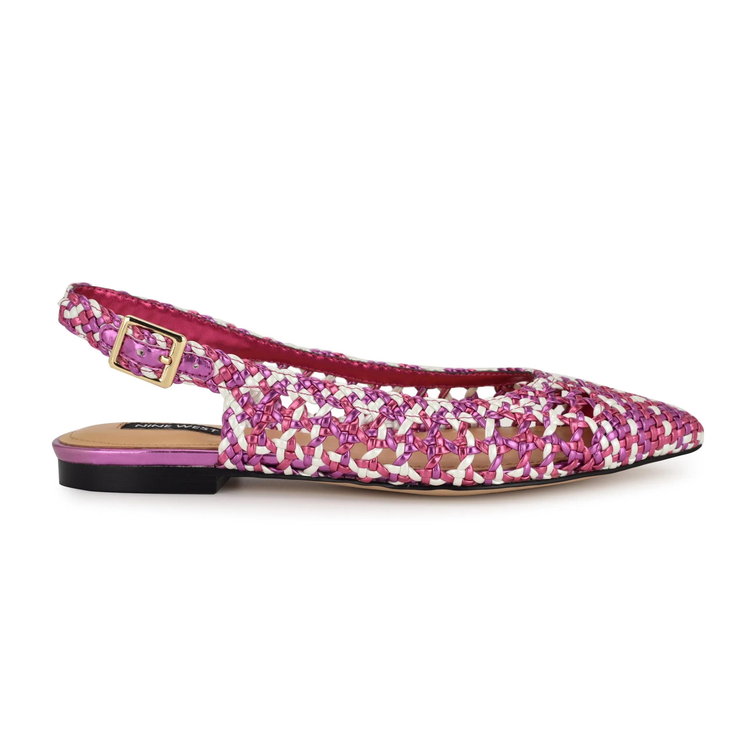 Soel Woven Slingback Flats sold by Nine West