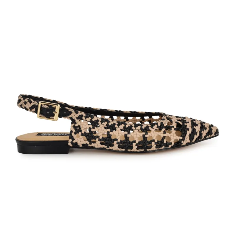 Soel Woven Slingback Flats sold by Nine West