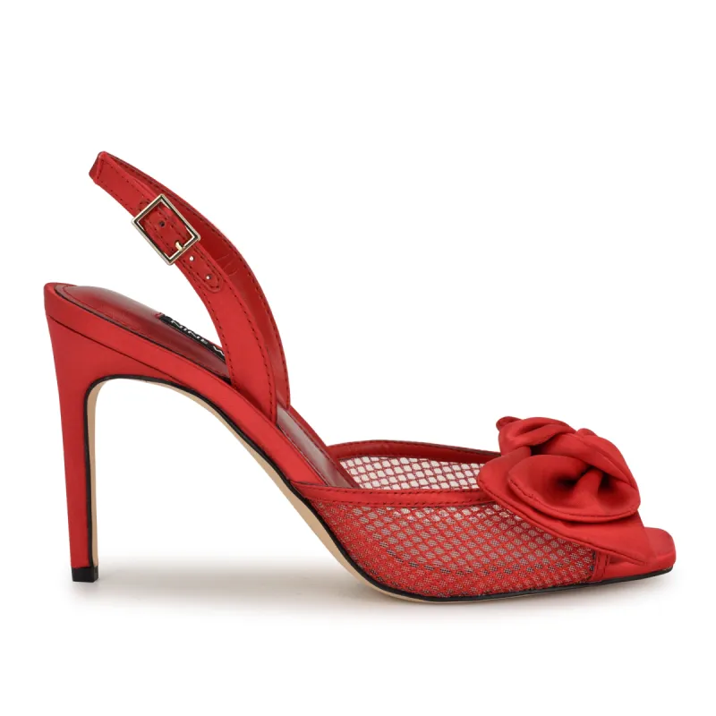 Gergia Bow Slingback Sandals sold by Nine West