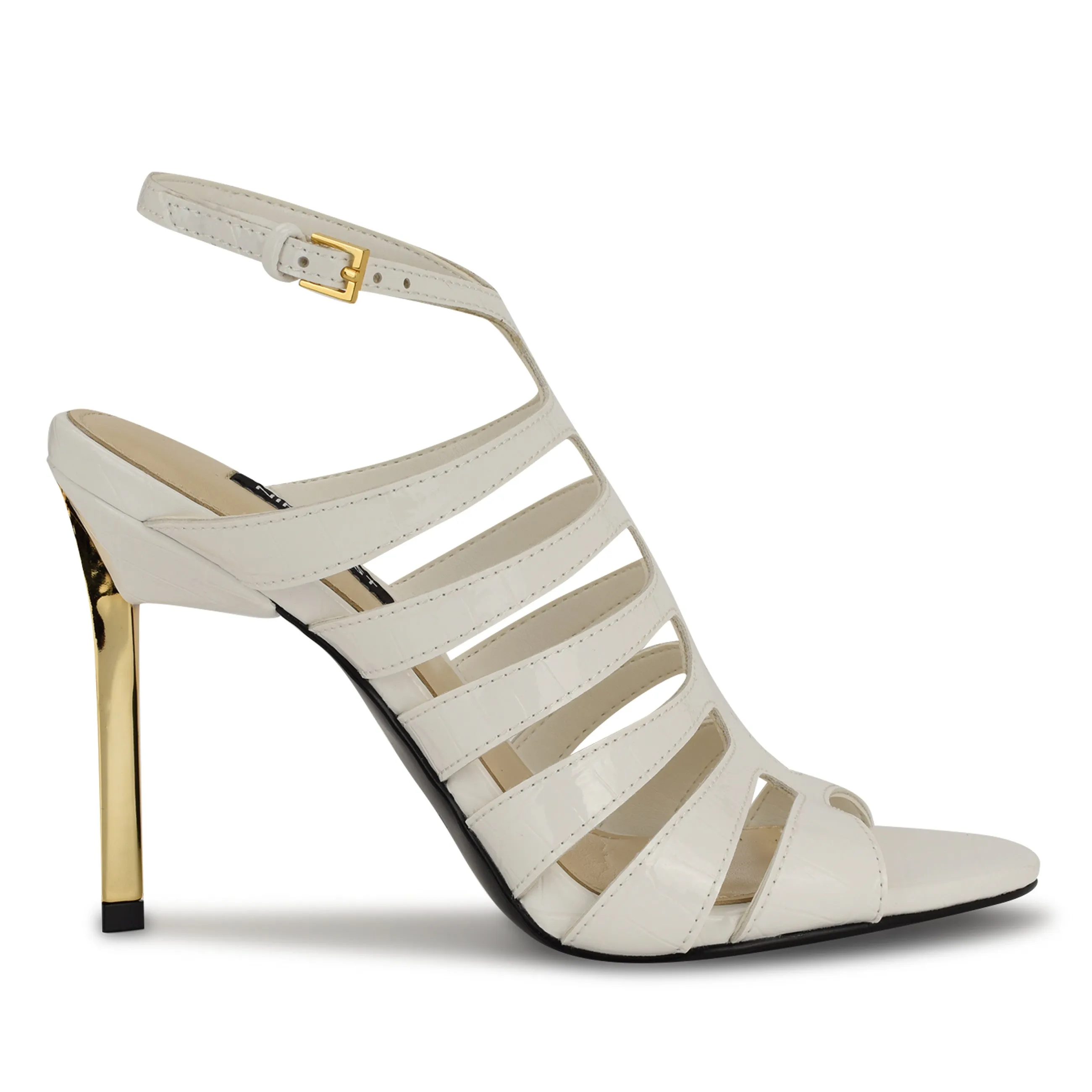Saleen Caged Strappy Sandals sold by Nine West