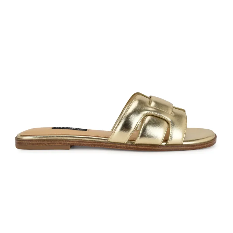 Germani Flat Slide Sandals sold by Nine West