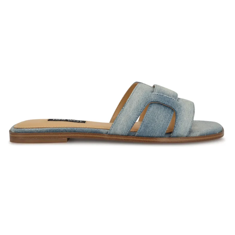 Germani Flat Slide Sandals sold by Nine West