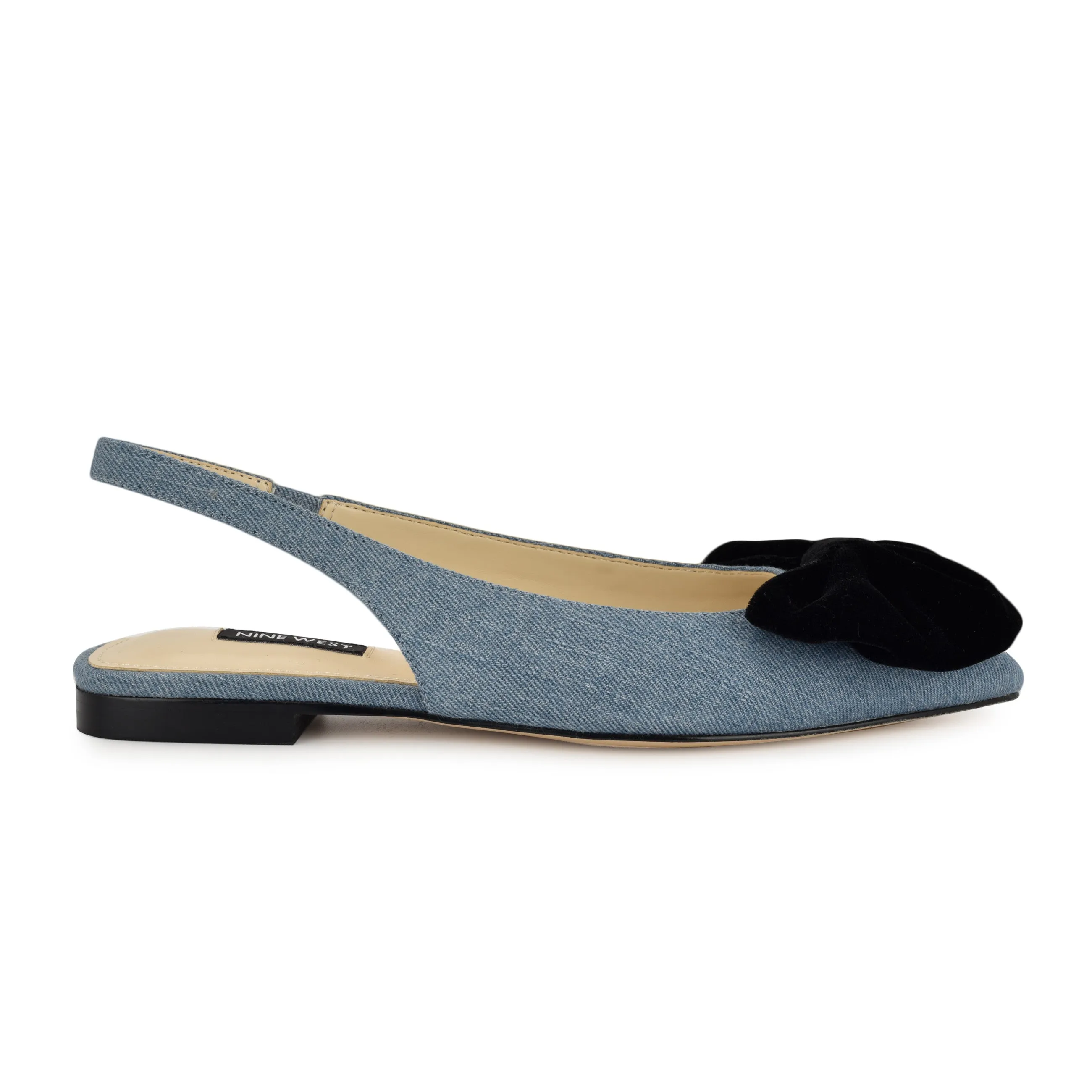 Junnie Bow Slingback Flats sold by Nine West