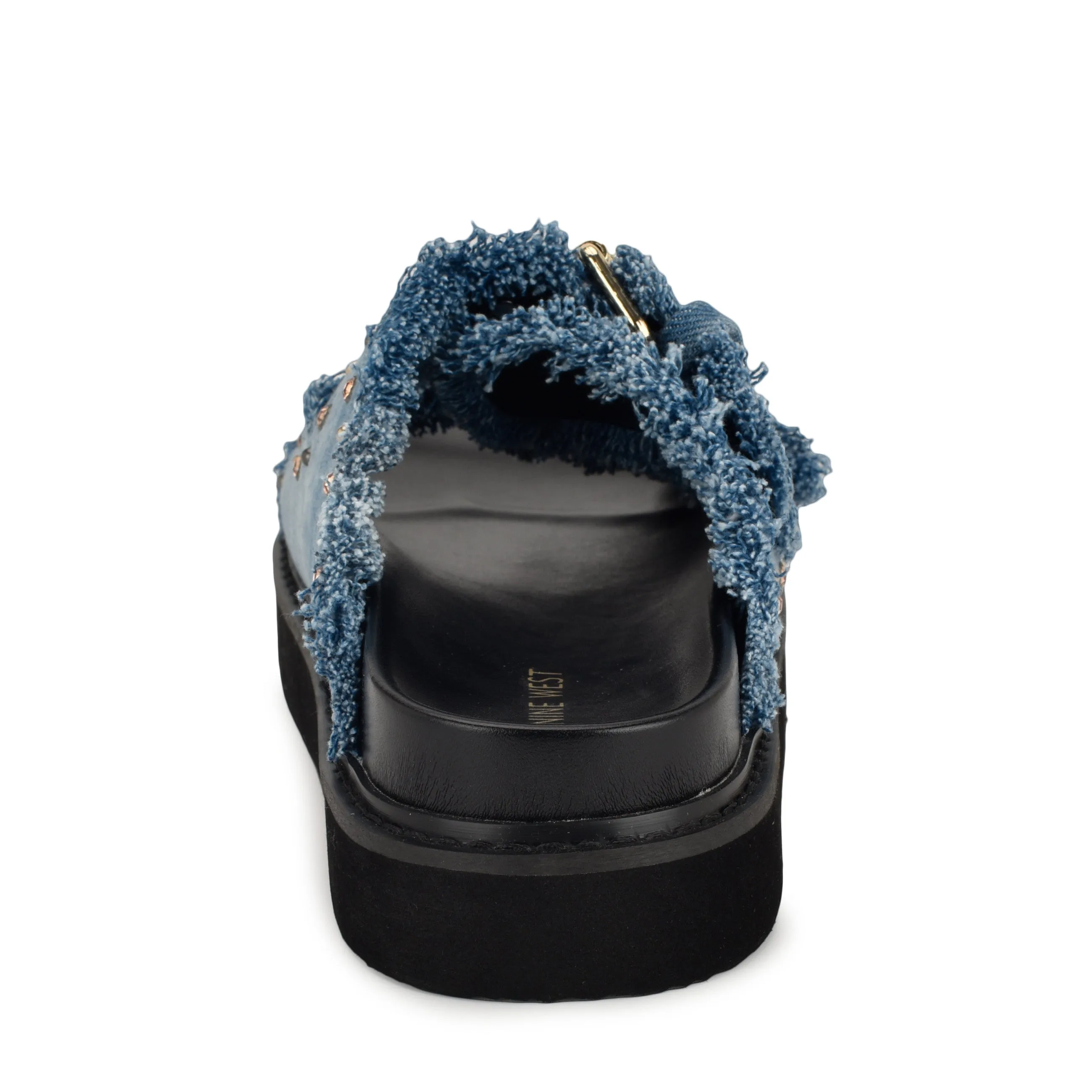 Eleny Buckle Slide Sandals sold by Nine West product image thumbnail 4