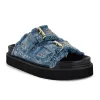 Eleny Buckle Slide Sandals sold by Nine West