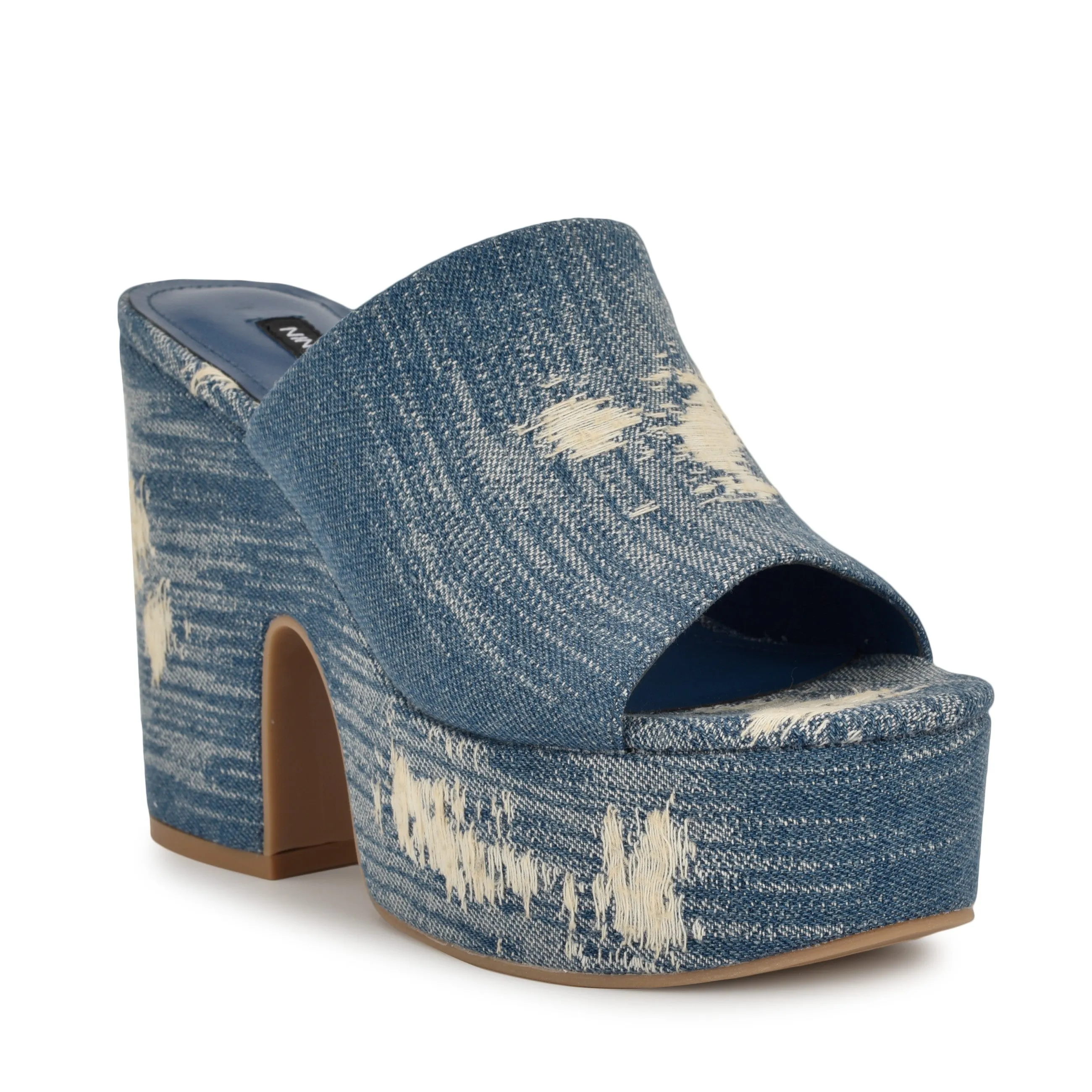 Olley Platform Slide Sandals sold by Nine West product image thumbnail 2