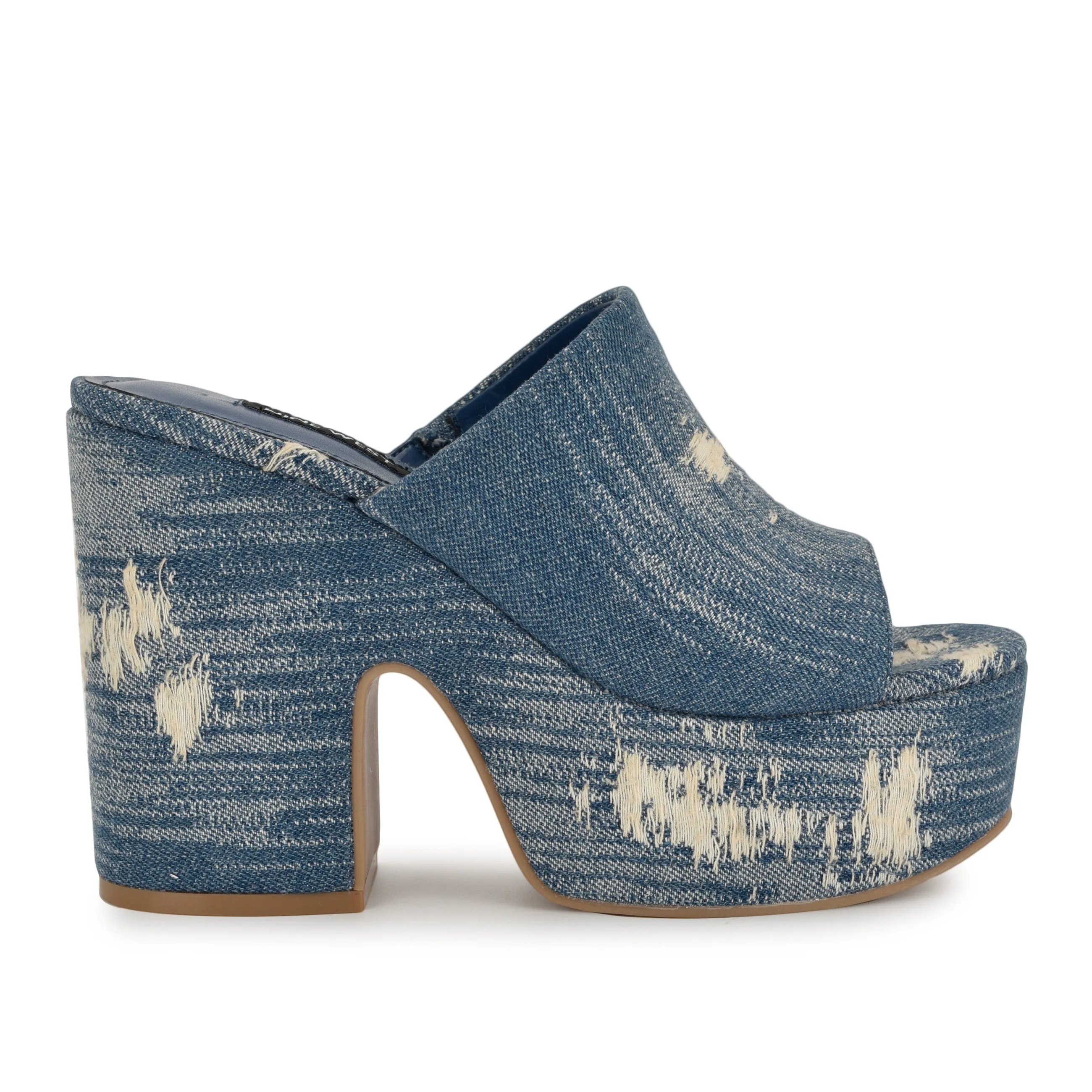 Olley Platform Slide Sandals sold by Nine West