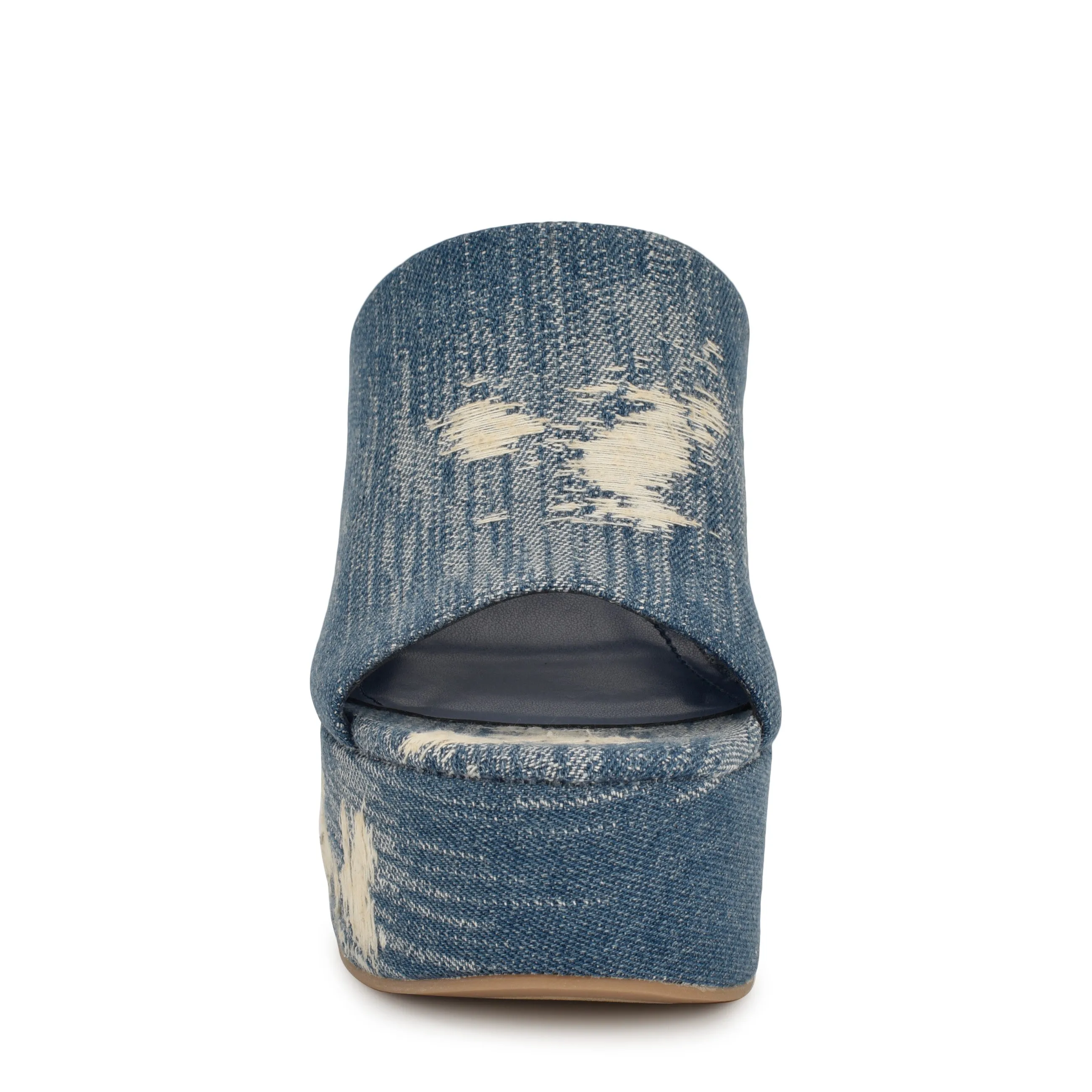 Olley Platform Slide Sandals sold by Nine West product image thumbnail 3