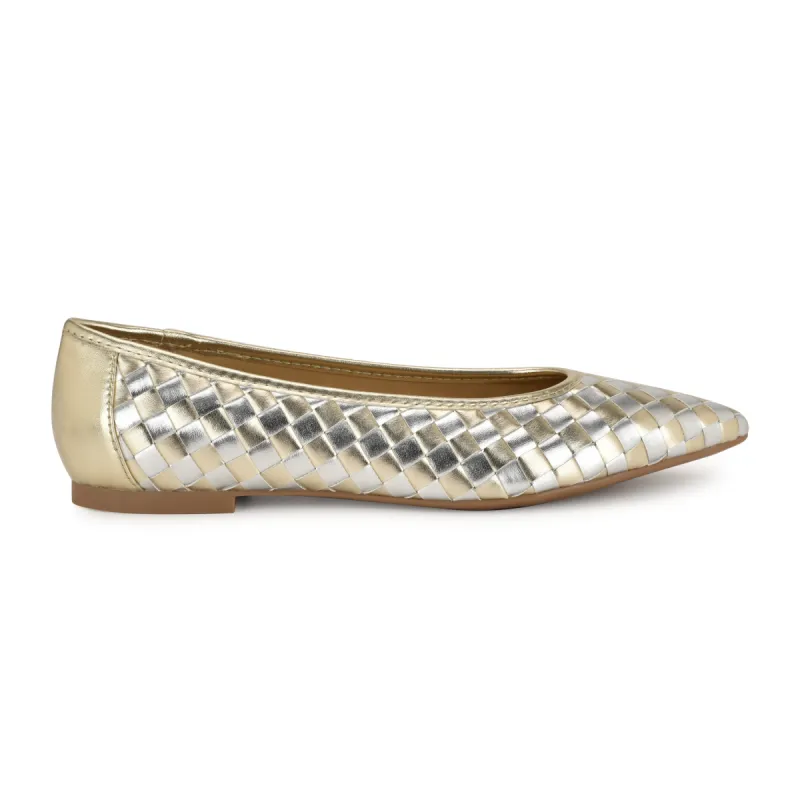 Largo Woven Flats sold by Nine West