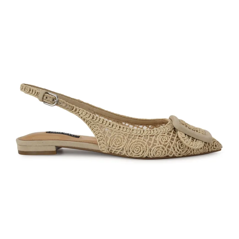 Jasser Woven Slingback Flats sold by Nine West