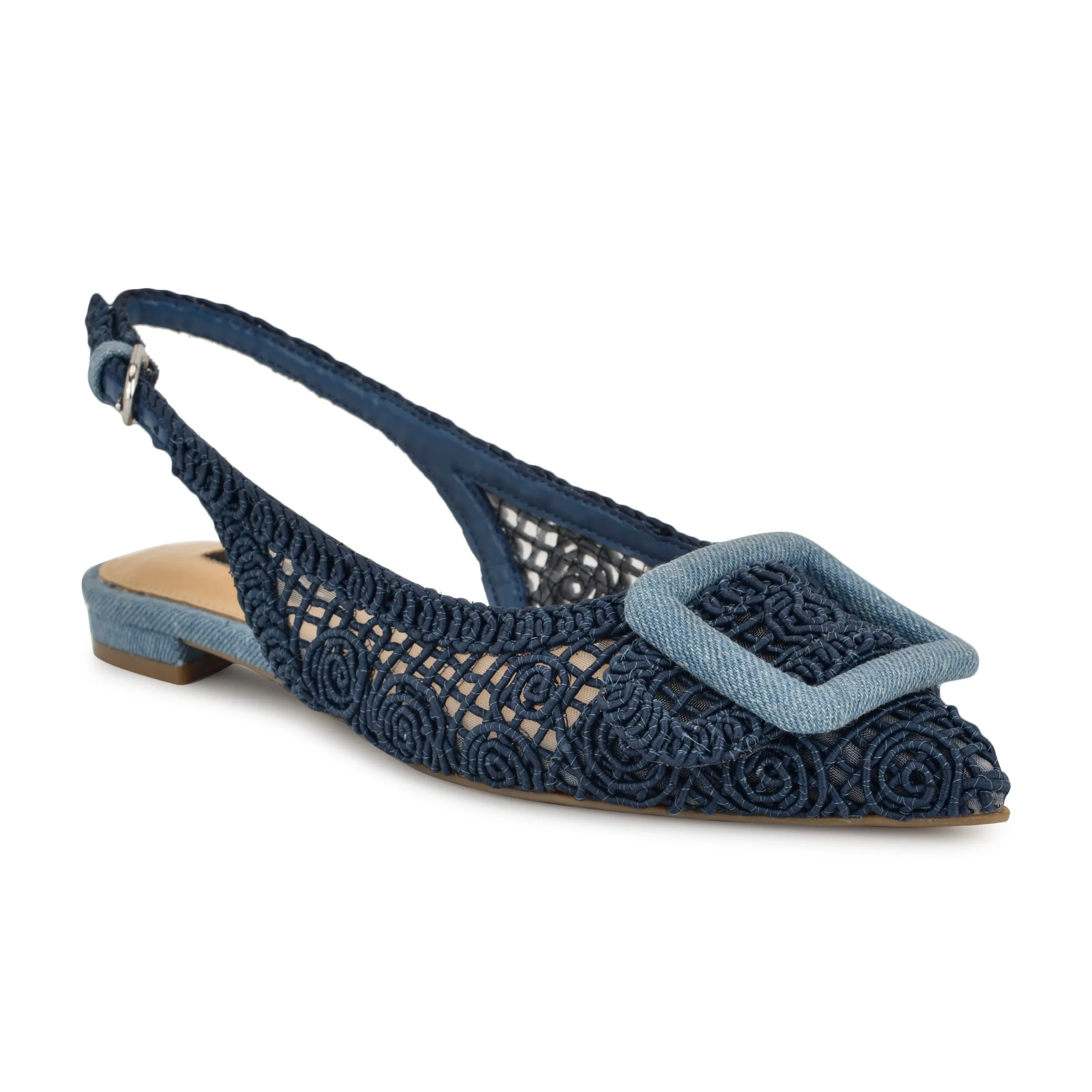 Jasser Woven Slingback Flats sold by Nine West product image thumbnail 2