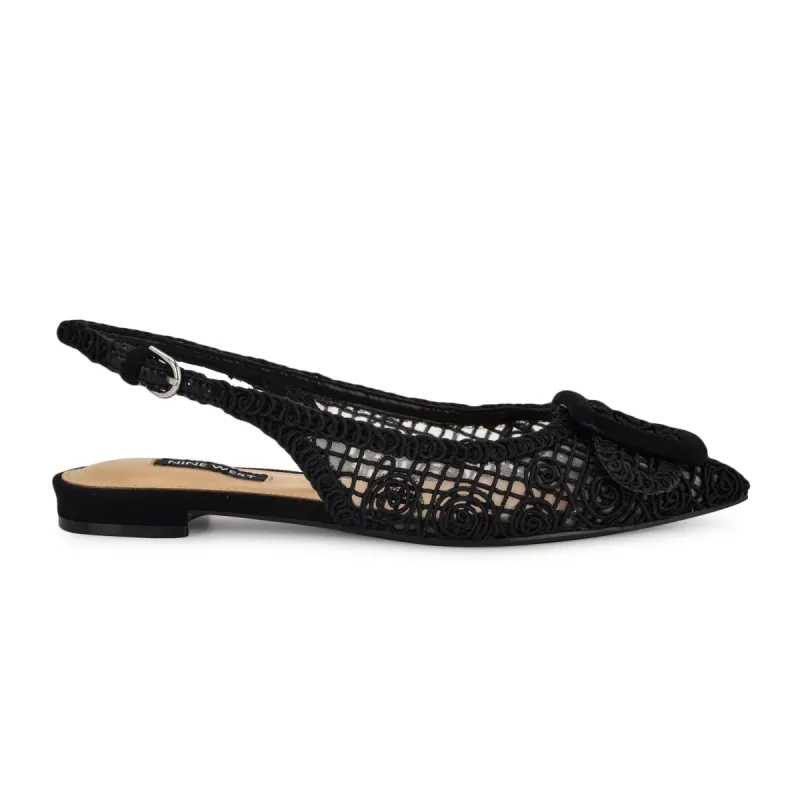 Jasser Woven Slingback Flats sold by Nine West