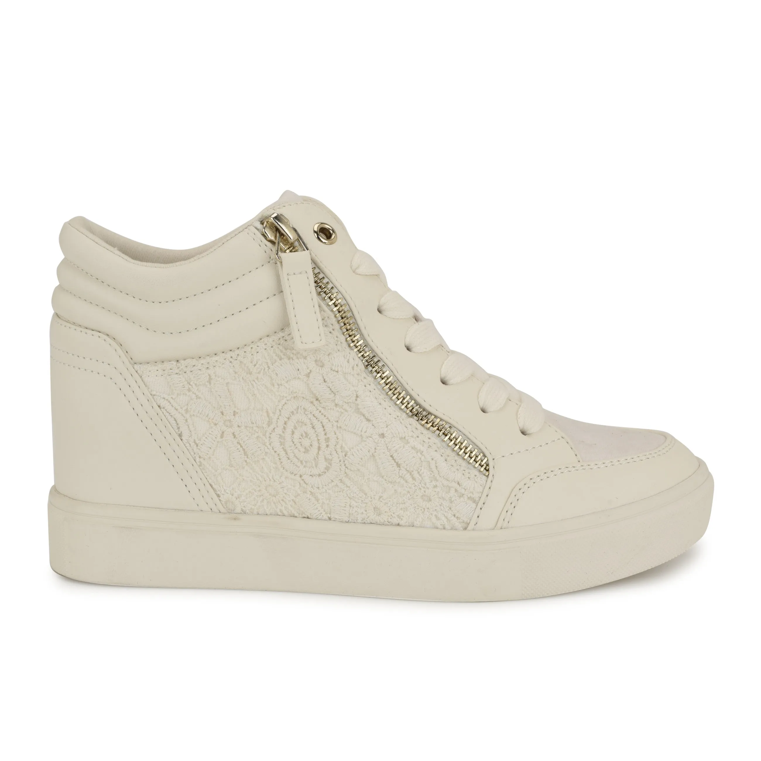 Tons High Top Hidden Wedge Sneakers sold by Nine West