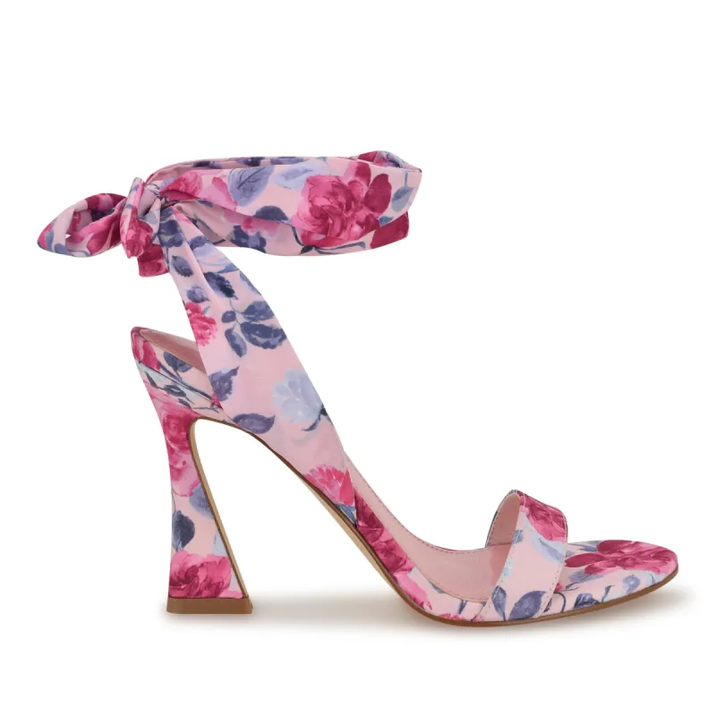 Kelsie Ankle Wrap Heeled Sandals sold by Nine West