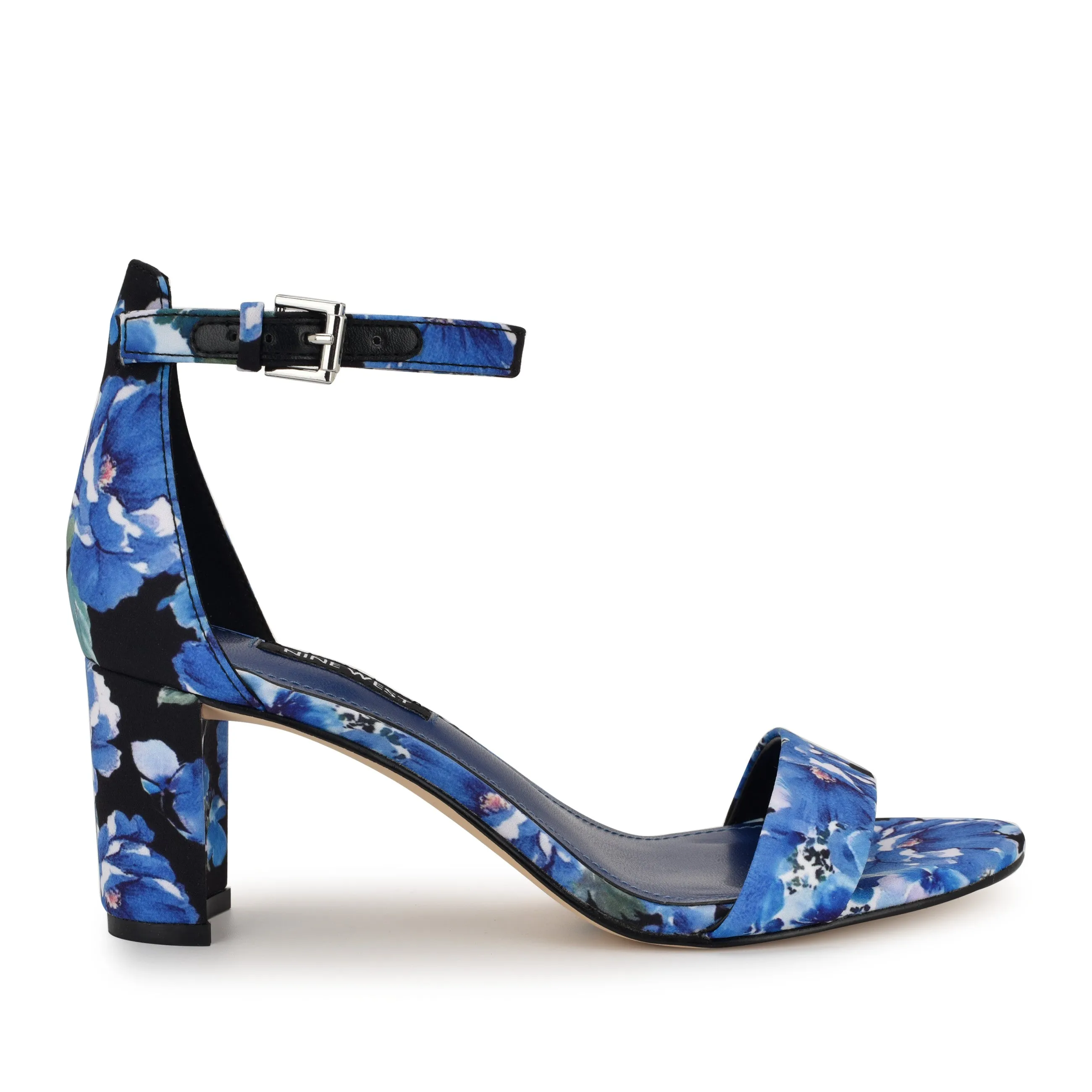 Pruce Ankle Strap Block Heel Sandals sold by Nine West