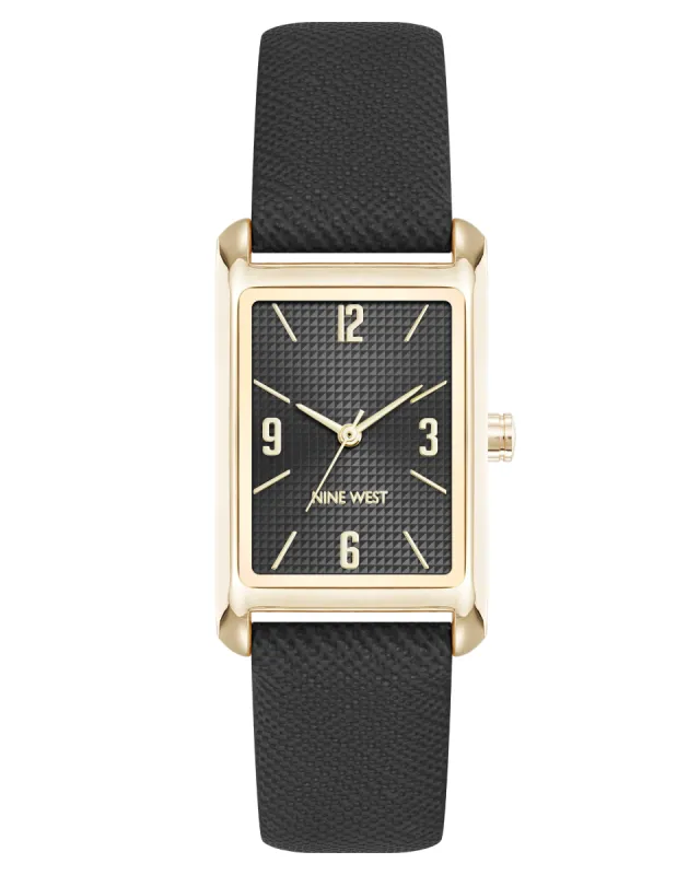 Saffiano Strap Rectangular Watch sold by Nine West