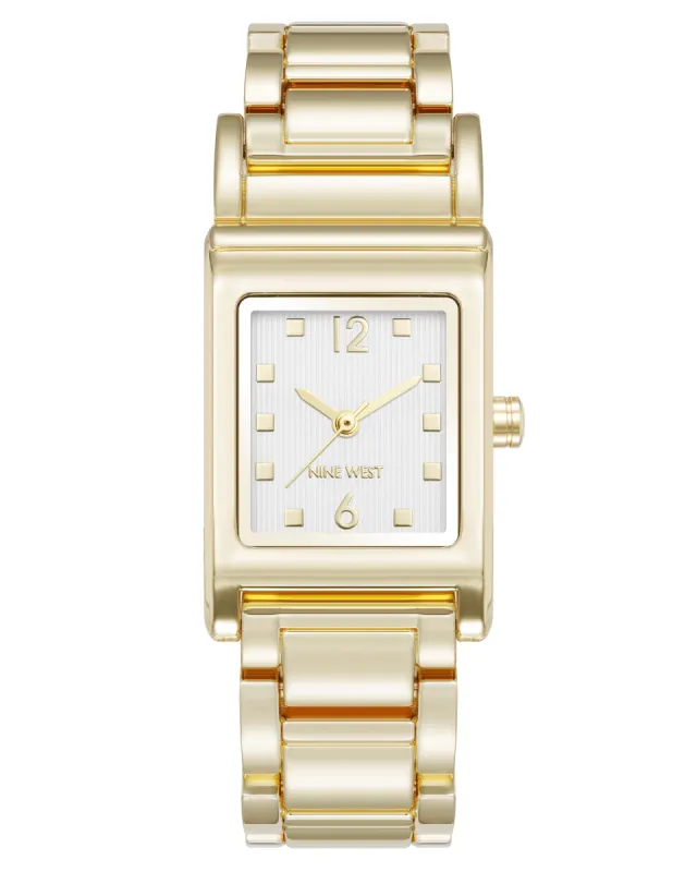 Petite Rectangular Bracelet Watch sold by Nine West
