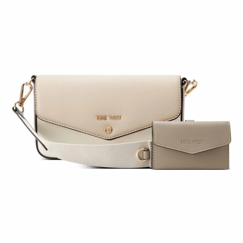 Peaches Crossbody Flap With Card Case sold by Nine West
