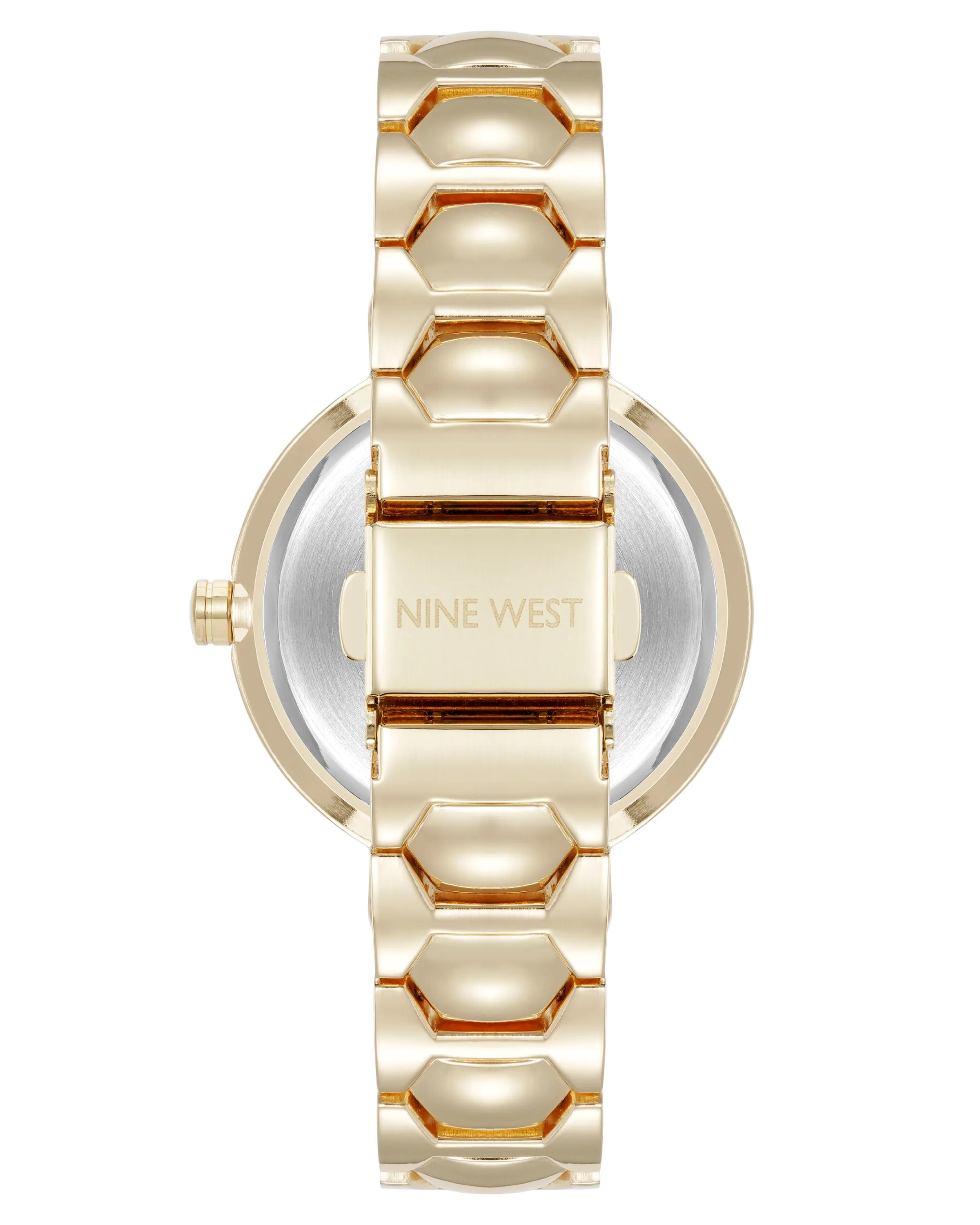 Hexagonal Link Watch sold by Nine West product image thumbnail 2