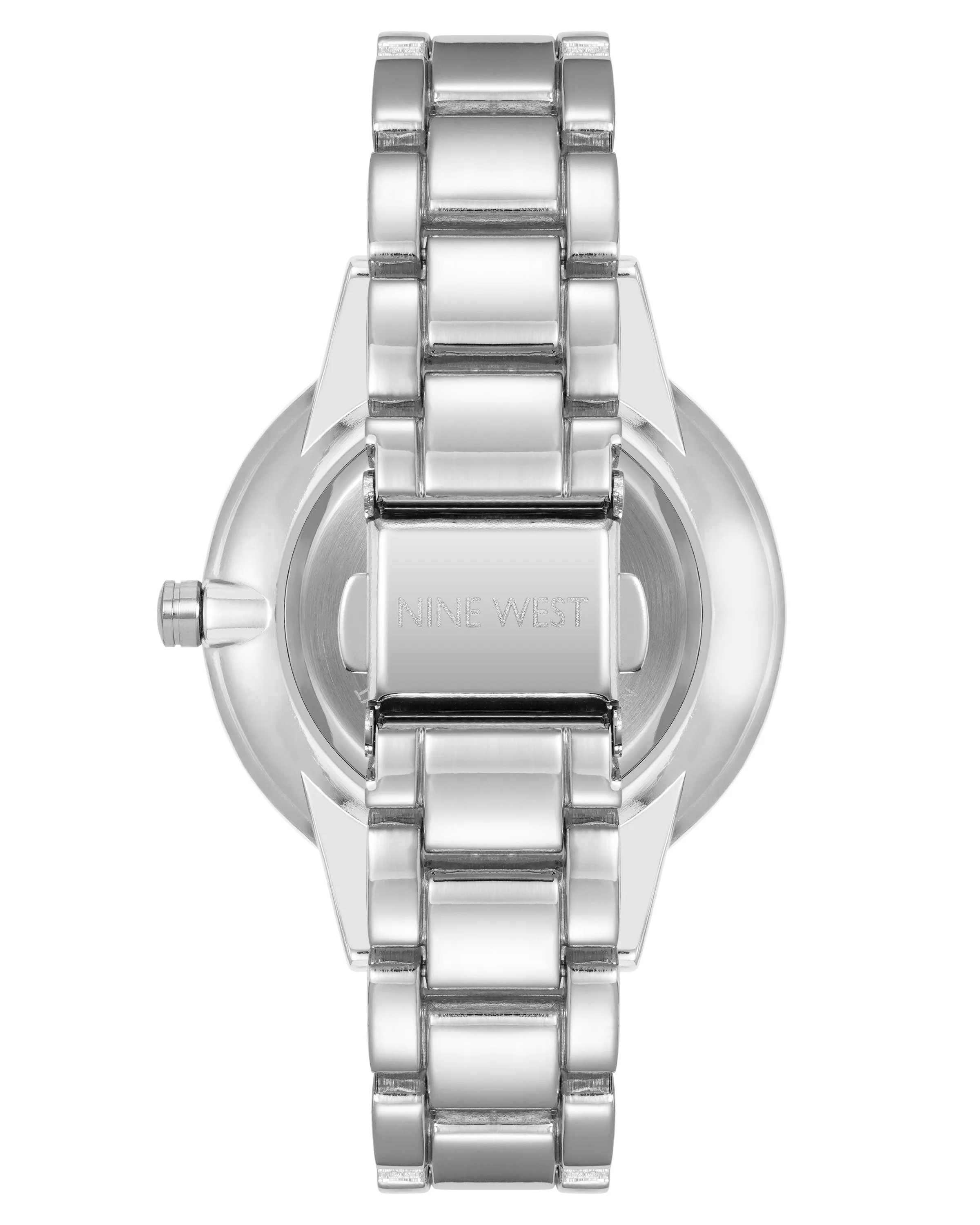 Crystal Accented Floral Dial Watch sold by Nine West product image thumbnail 2