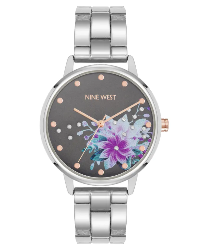 Flower Motif Dial Watch sold by Nine West