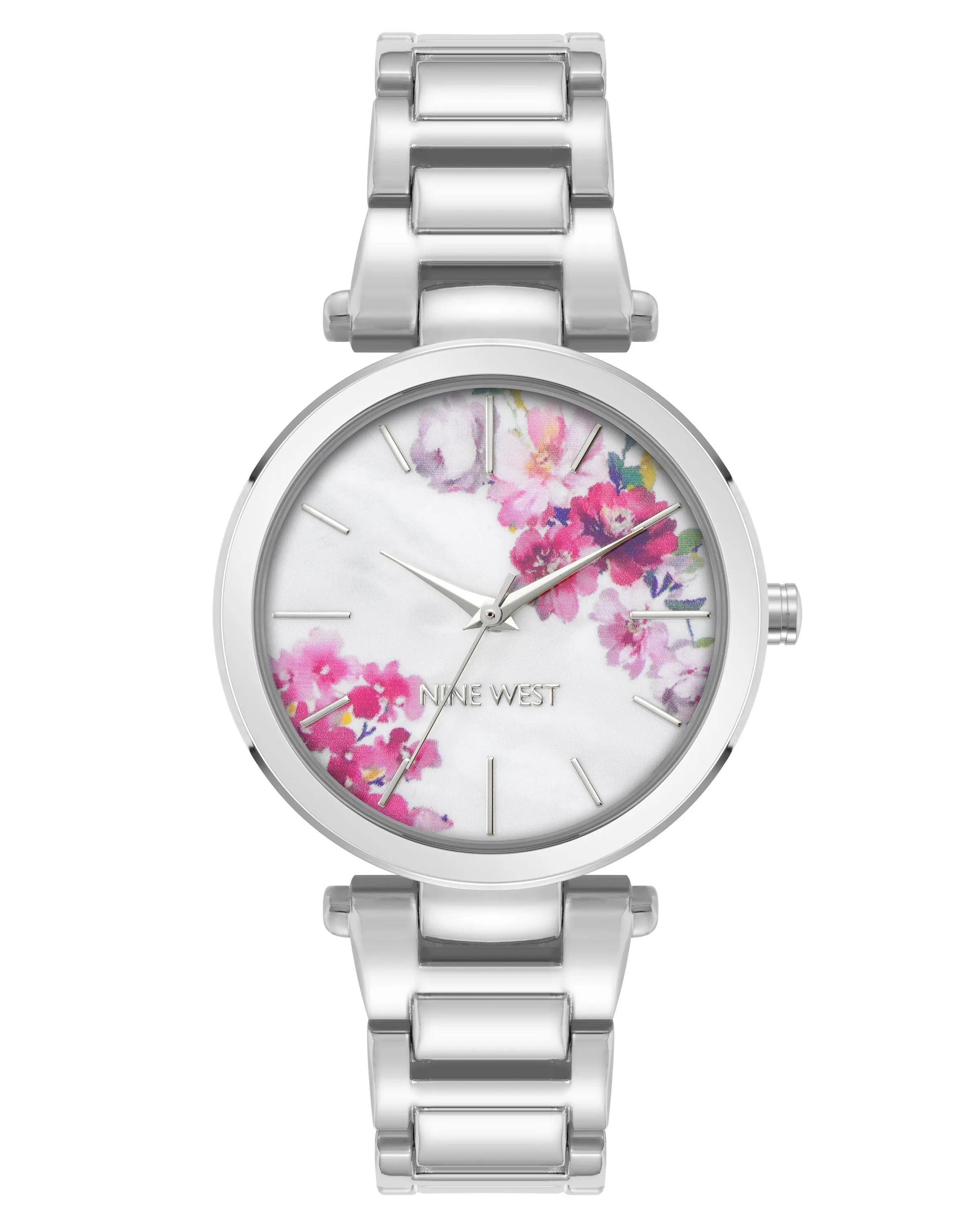 Pink Flower Dial Watch sold by Nine West