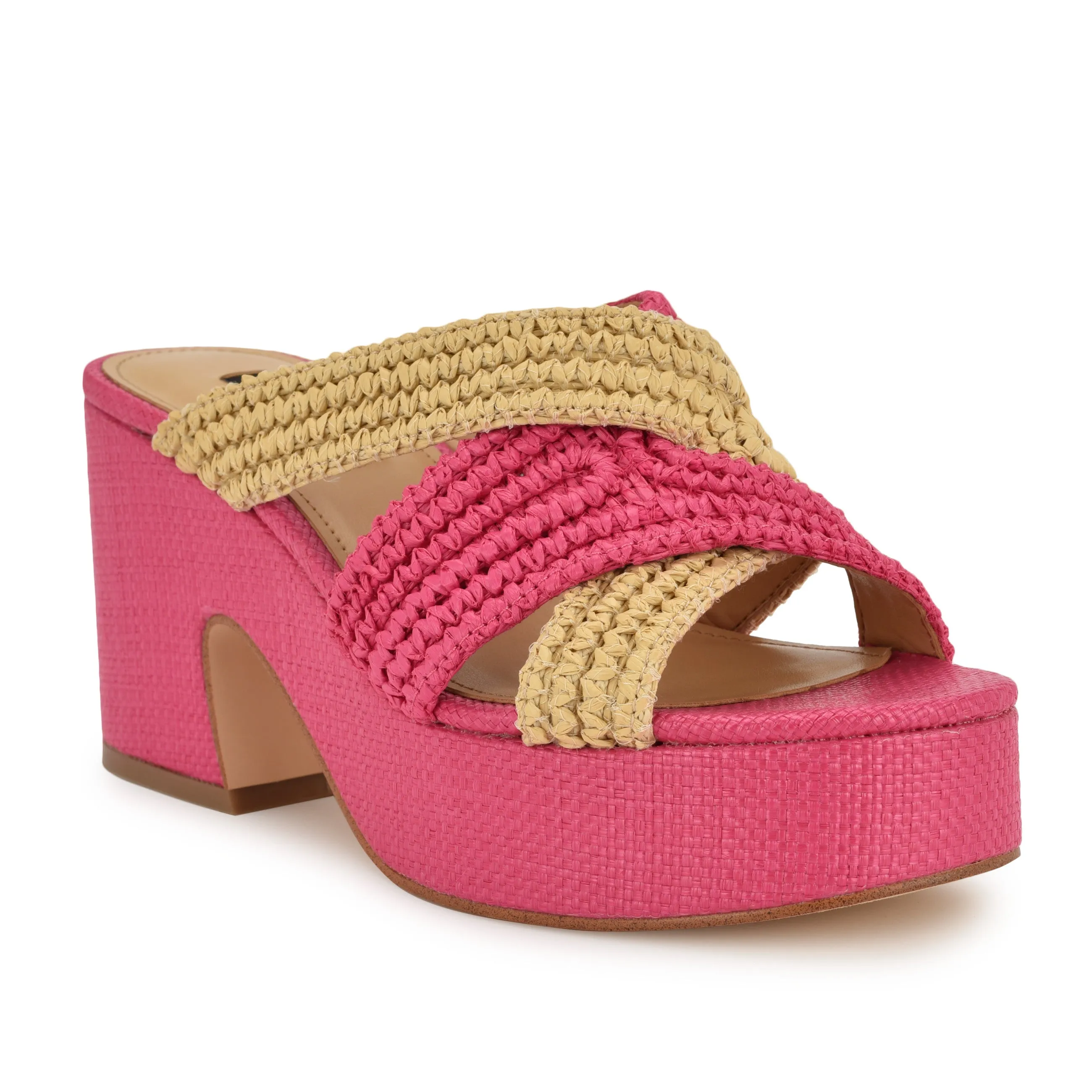 Bemay Platform Slide Sandals sold by Nine West product image thumbnail 2