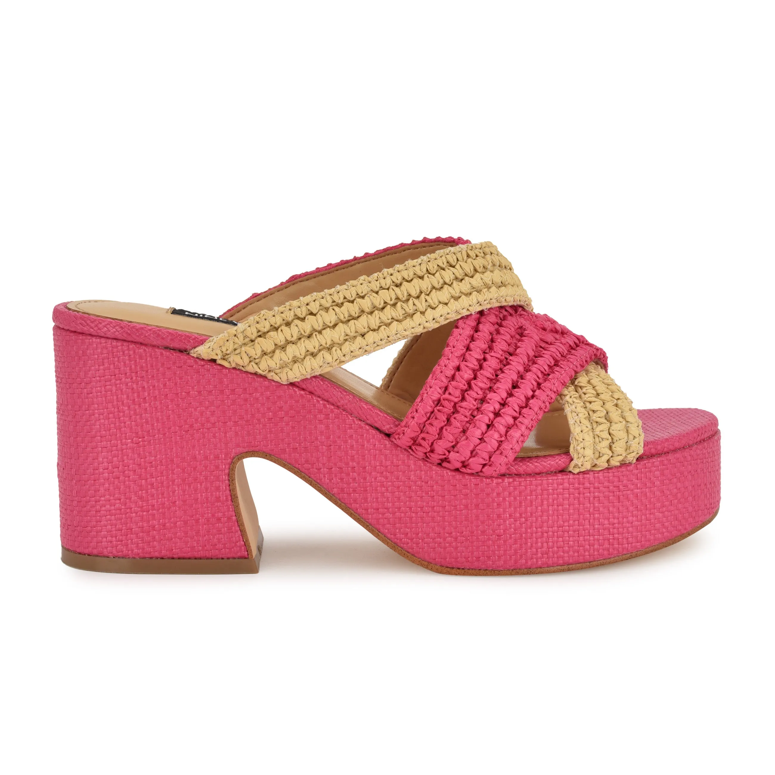 Bemay Platform Slide Sandals sold by Nine West