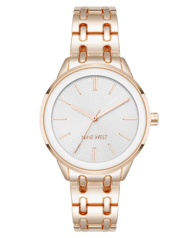 Textured Dial Bracelet Watch sold by Nine West