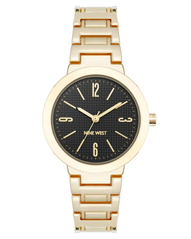 Grid-Textured Dial Watch sold by Nine West