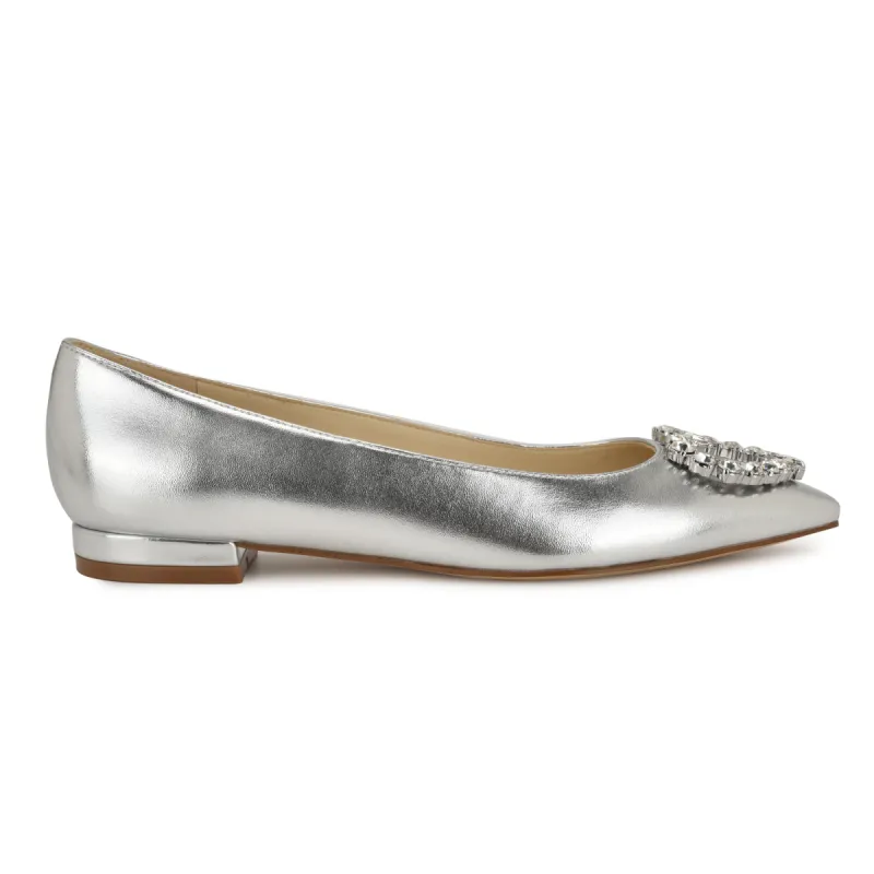 Hearts Pointy Toe Flats sold by Nine West