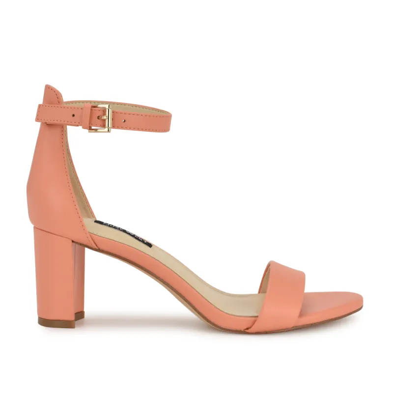 Pruce Ankle Strap Block Heel Sandals sold by Nine West