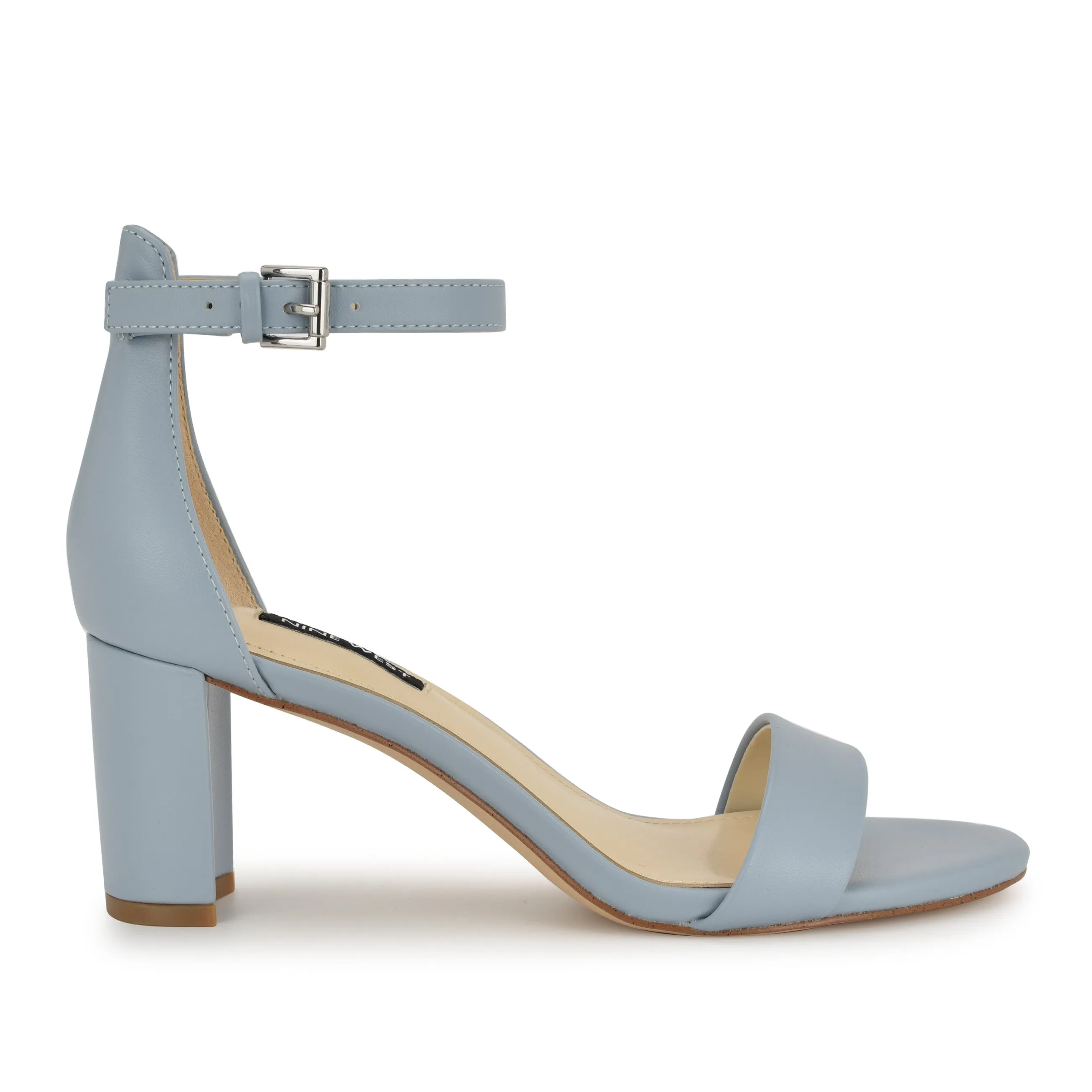 Pruce Ankle Strap Block Heel Sandals sold by Nine West