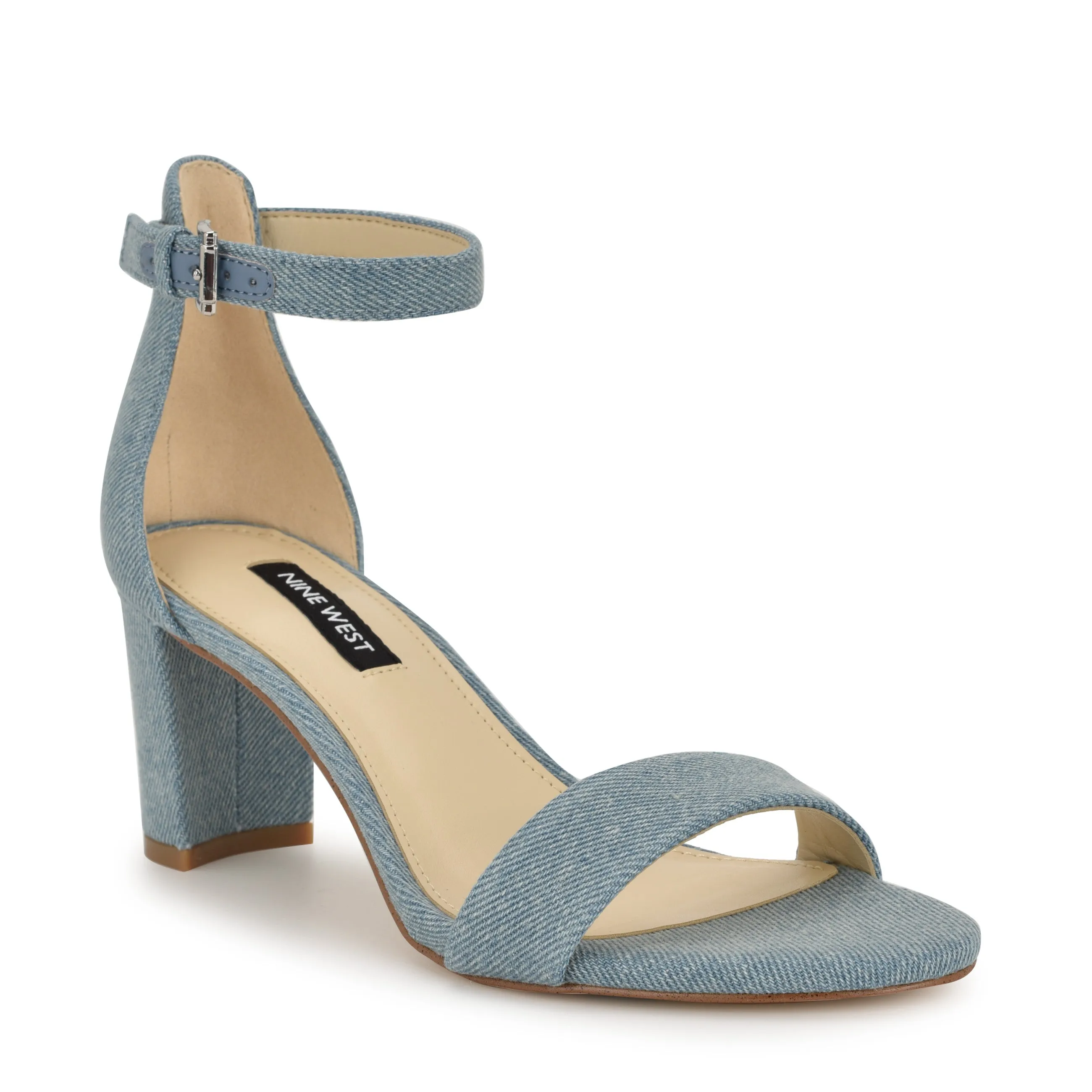 Pruce Ankle Strap Block Heel Sandals sold by Nine West product image thumbnail 2