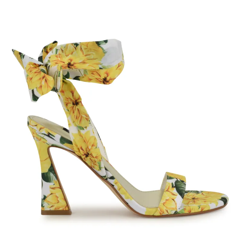 Kelsie Ankle Wrap Heeled Sandals sold by Nine West
