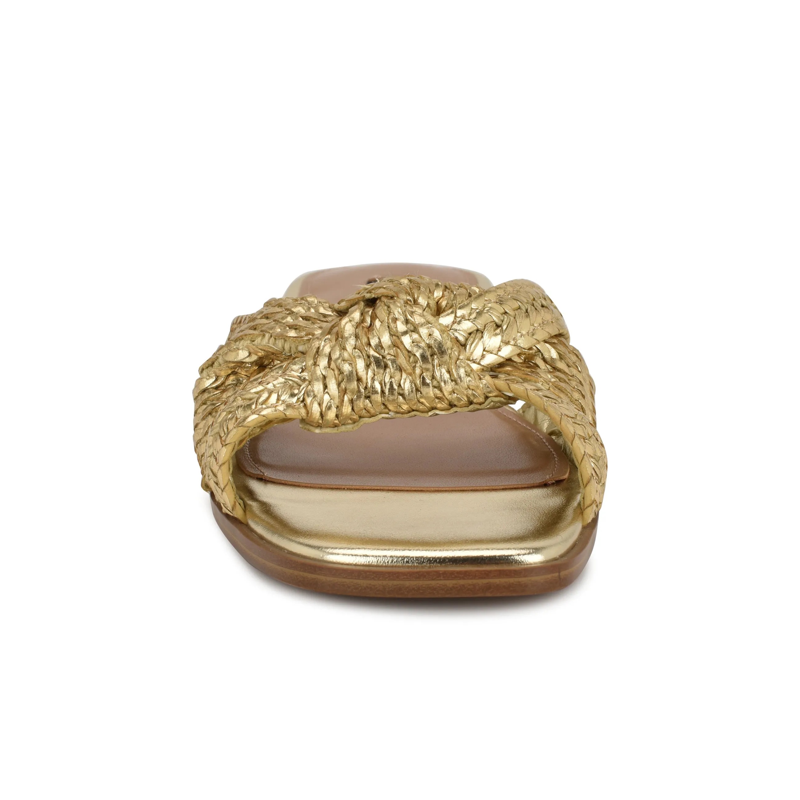 Omansa Flat Slide Sandals sold by Nine West product image thumbnail 3