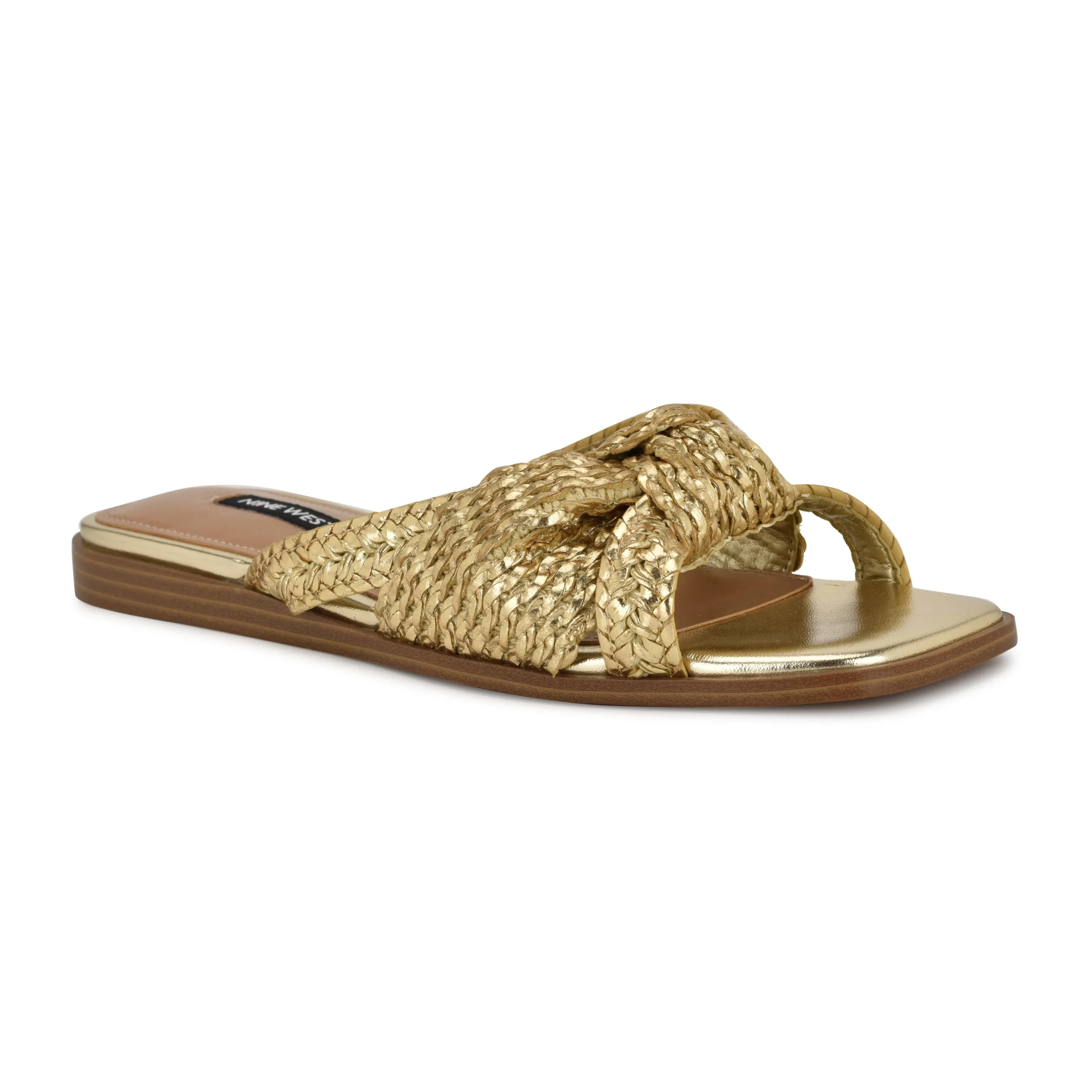 Omansa Flat Slide Sandals sold by Nine West product image thumbnail 2