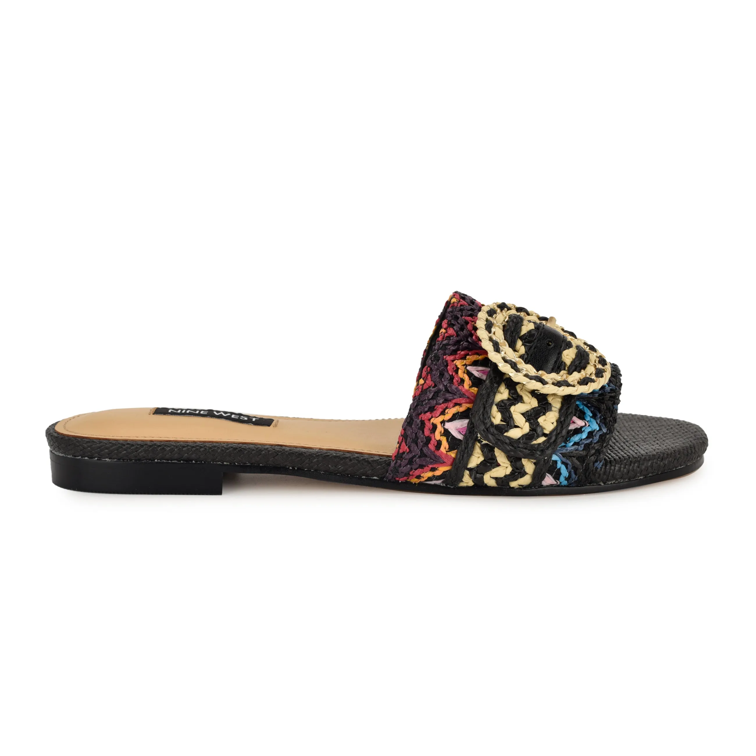 Hohana Flat Slide Sandals sold by Nine West