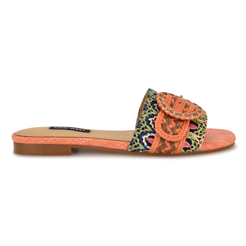 Hohana Flat Slide Sandals sold by Nine West