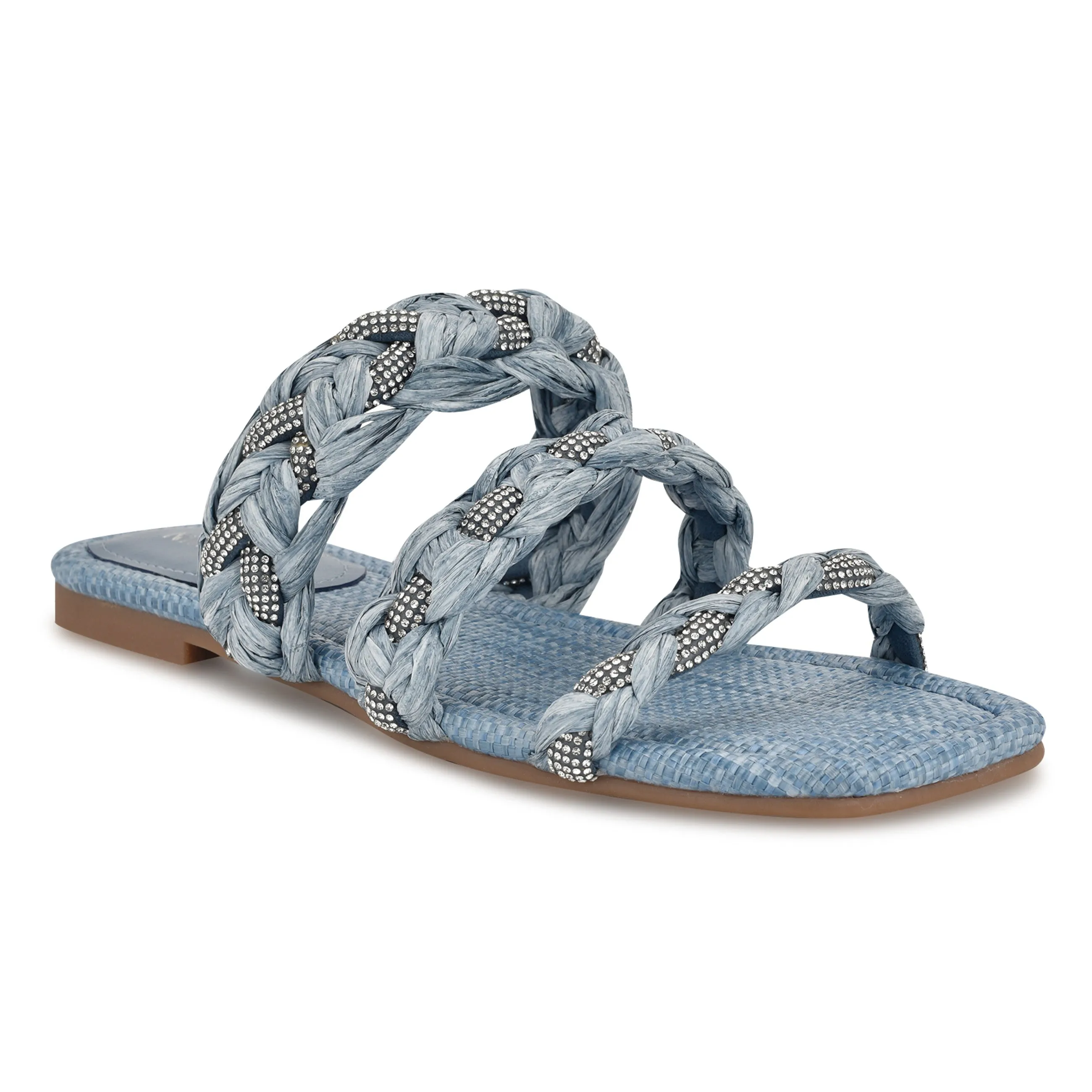 Qazz Flat Slide Sandals sold by Nine West product image thumbnail 2