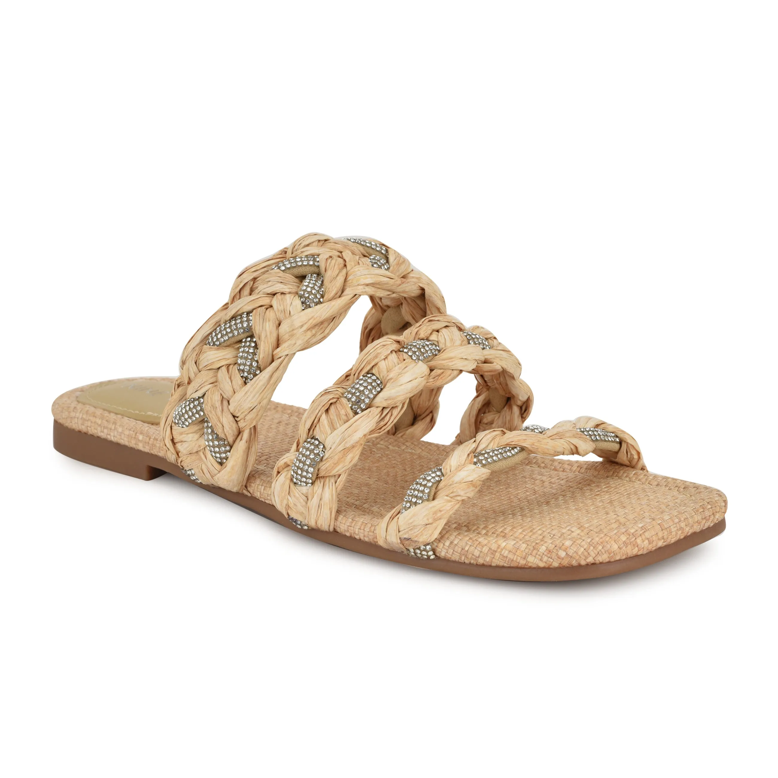 Qazz Flat Slide Sandals sold by Nine West product image thumbnail 2