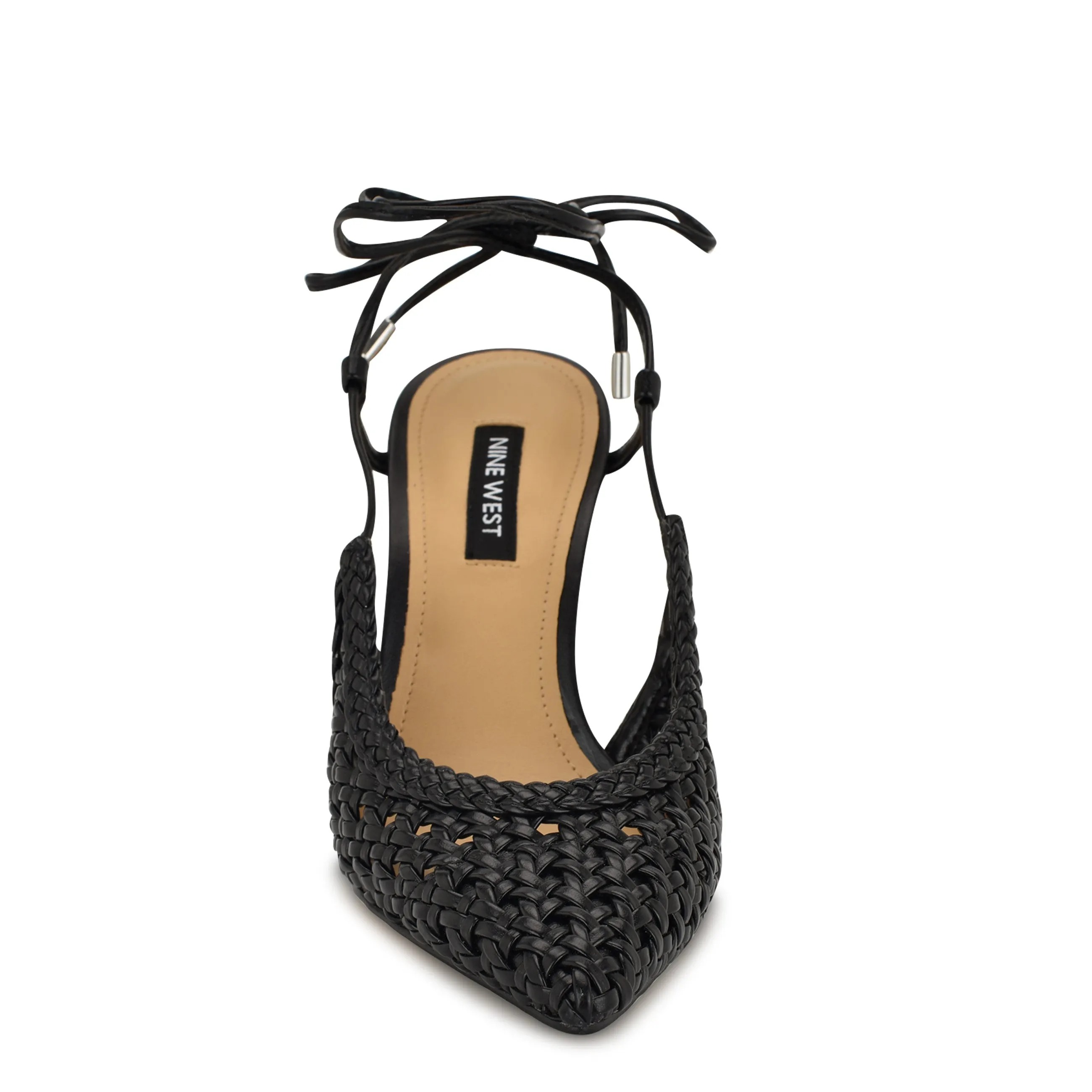 Fessla Woven Ankle Wrap Pumps sold by Nine West product image thumbnail 3