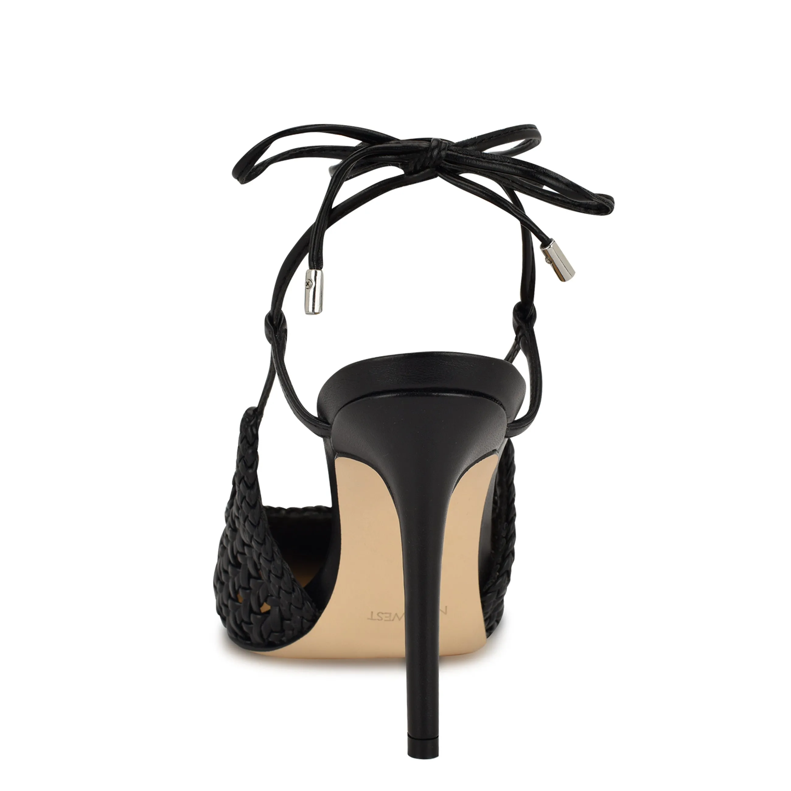 Fessla Woven Ankle Wrap Pumps sold by Nine West product image thumbnail 4
