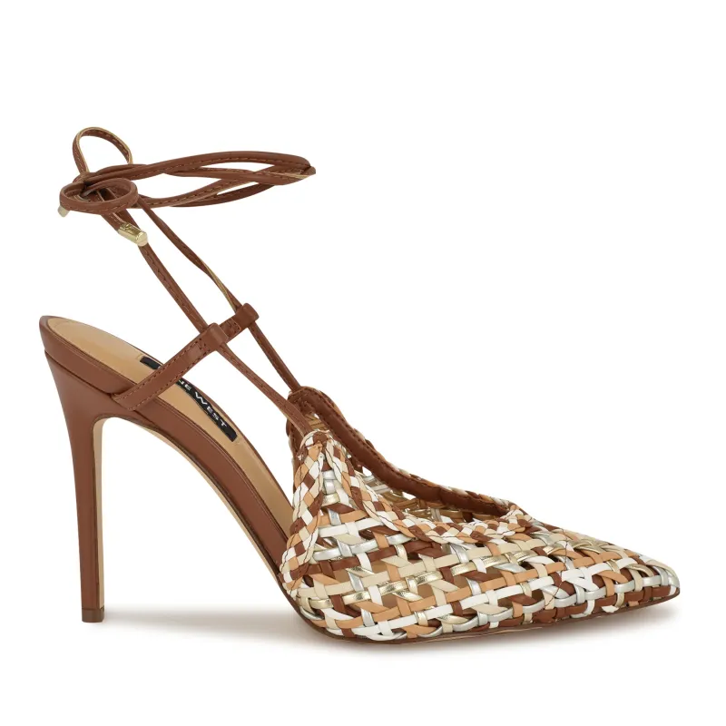 Fessla Woven Ankle Wrap Pumps sold by Nine West