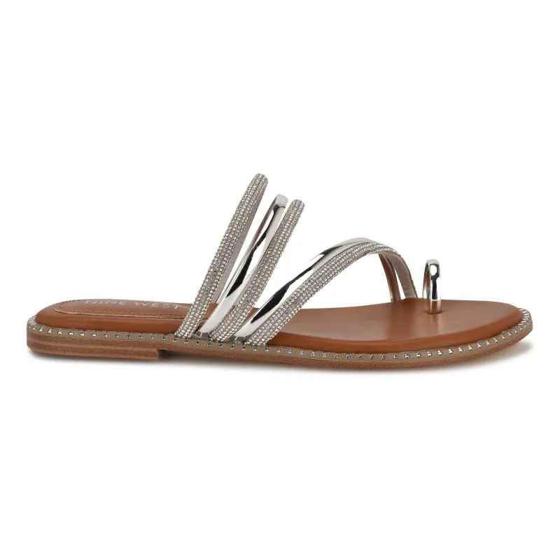 Dashin Flat Slide Sandals sold by Nine West