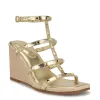 Sardis Studded Wedge Sandals sold by Nine West