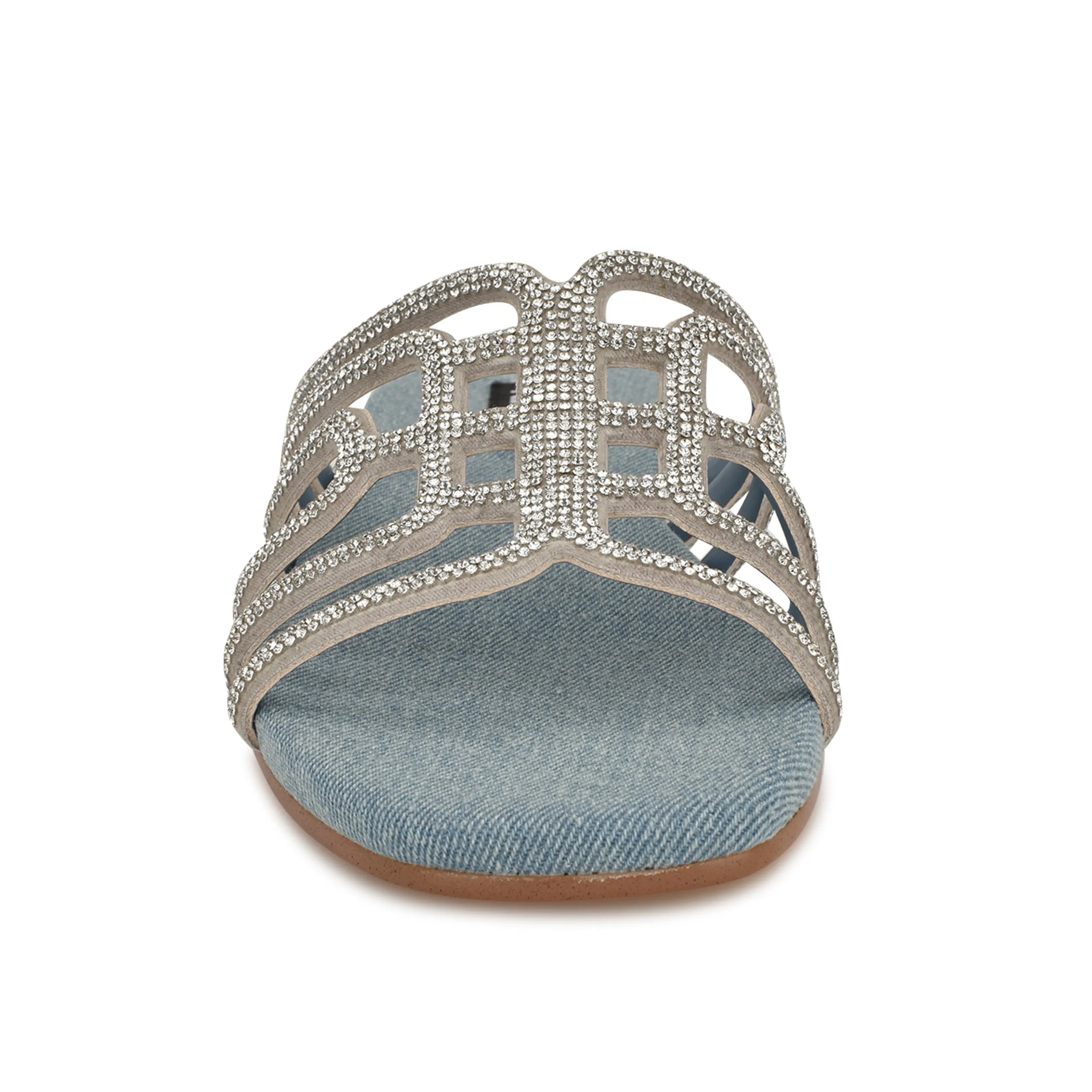 Timy Embellished Flat Sandals sold by Nine West product image thumbnail 3