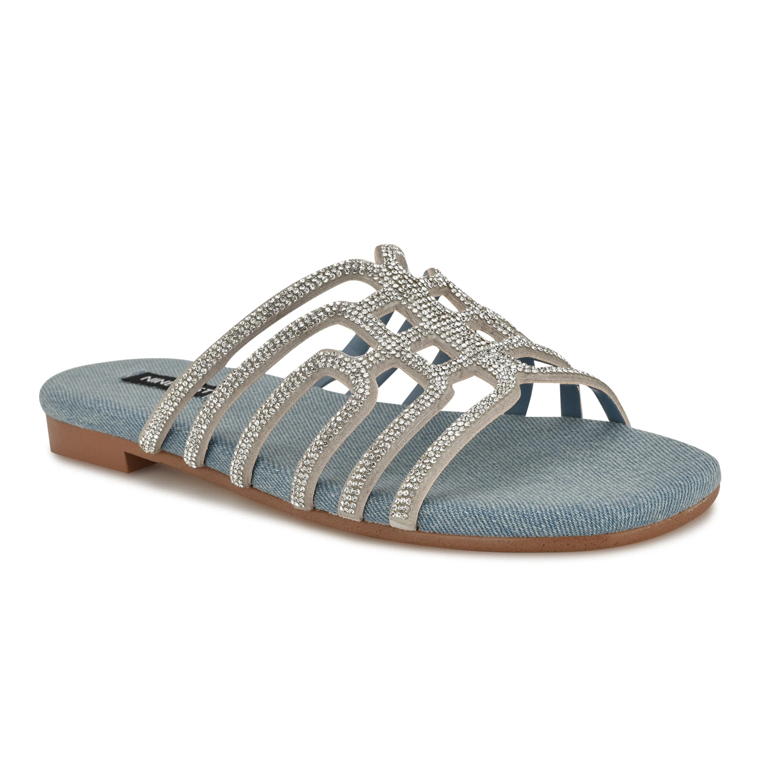 Timy Embellished Flat Sandals sold by Nine West product image thumbnail 2