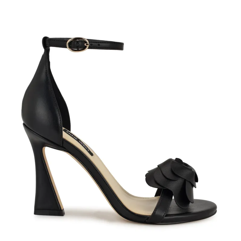 Kharm Rosette Ankle Strap Sandals sold by Nine West