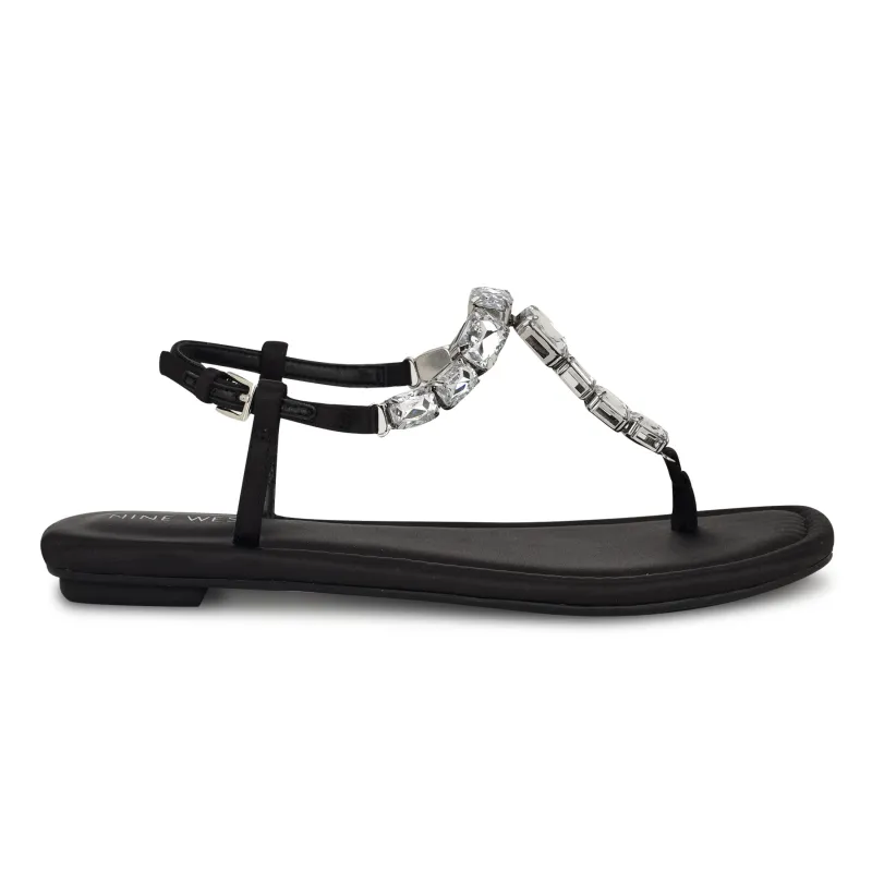 Dynasti Embellished Flat Sandals sold by Nine West